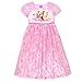 Disney Princess Girls Fantasy Nightgown Pajamas (6, Princess Pink)