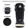 Mishansha-Womens-Snow-Boots-Outdoor-Warm-Mid-Calf-Booties-Anti-Skid-Water-Resistant-Winter-Shoes