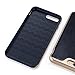 Caseology Envoy for Apple iPhone 8 Plus Case (2017) / for iPhone 7 Plus Case (2016) - Premium Leather - Leather Navy Blue