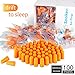 Foam Ear Plugs,Ear Plugs Noise Reduction - 33dB SNR Super Soft Foam Ear Plugs for Sleeping, Woodworking, Shooting, Travel, Concert, Snoring, Loud Events Orange Ear Plugs (100 Pairs Individual Package