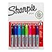Sharpie 35109PP Mini Permanent Markers, Fine Point, Assorted Colors, 8-Count