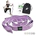 fitter’s niche Yoga Stretch Strap, Non Elastic Exercise Band with 10 Loops Adjustable for Stretching Rehabilitation Flexibility Hamstring Physical Therapy Recovery, Free Carry Bag and Workout Guidethumb 1