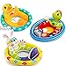 Intex See Me Sit Pool Rider Floats Ring Tube, Duck, Bunny & Racing Turtle - 3 Pack
