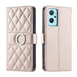 Lucyliy Compatible with Oppo A36 Case Flip PU