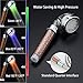 VODRM LED Shower Head, Temperature Controlled High-Pressure & Showerhead, Negative Ionic Showerhead Double Filter Remove Heavy Metal Chlorine Prevention of Hair Loss and Dry Skin 3 Color Changing