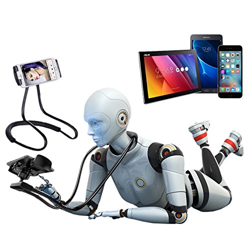 Lazy neck phone holder Cell Phone Holder Tablet Holder iPad PC Flexible Stand Universal Mobile Phone Stand Lazy Bracket car phone holder DIY Free Rotating Gooseneck Mounts with Multiple Function