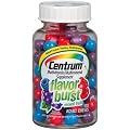 Centrum Flavor Burst Adult Chews, Mixed Fruit, 120 Count (Pack of 3) , Centrum-3g