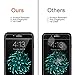 HiCool EQI585 [3 Pack] 9H Hardness HD Ultra-Thin Tempered Glass Screen Protector for Apple iPhone 8 Plus/iPhone 7 Plus - Anti-Scratch, Anti-Fingerprint, Super Clear, Bubble Free