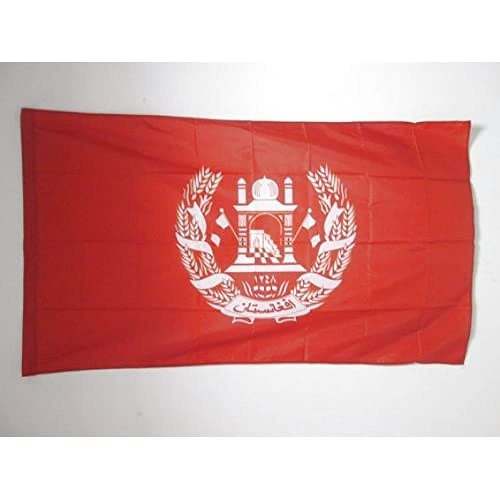 AZ FLAG - Royal Standard of Afghanistan 1931-1973 Flag - 3x5 Ft - Afghan Kingdom Banner with Sleeve - 100% Polyester - Fade Resistant - Vivid Colors - 3' x 5' Feet - 150x90 Cm