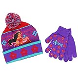 Princess Elena of Avalor Girls Beanie Hat and Gloves Set (Little Kid/Big Kid)