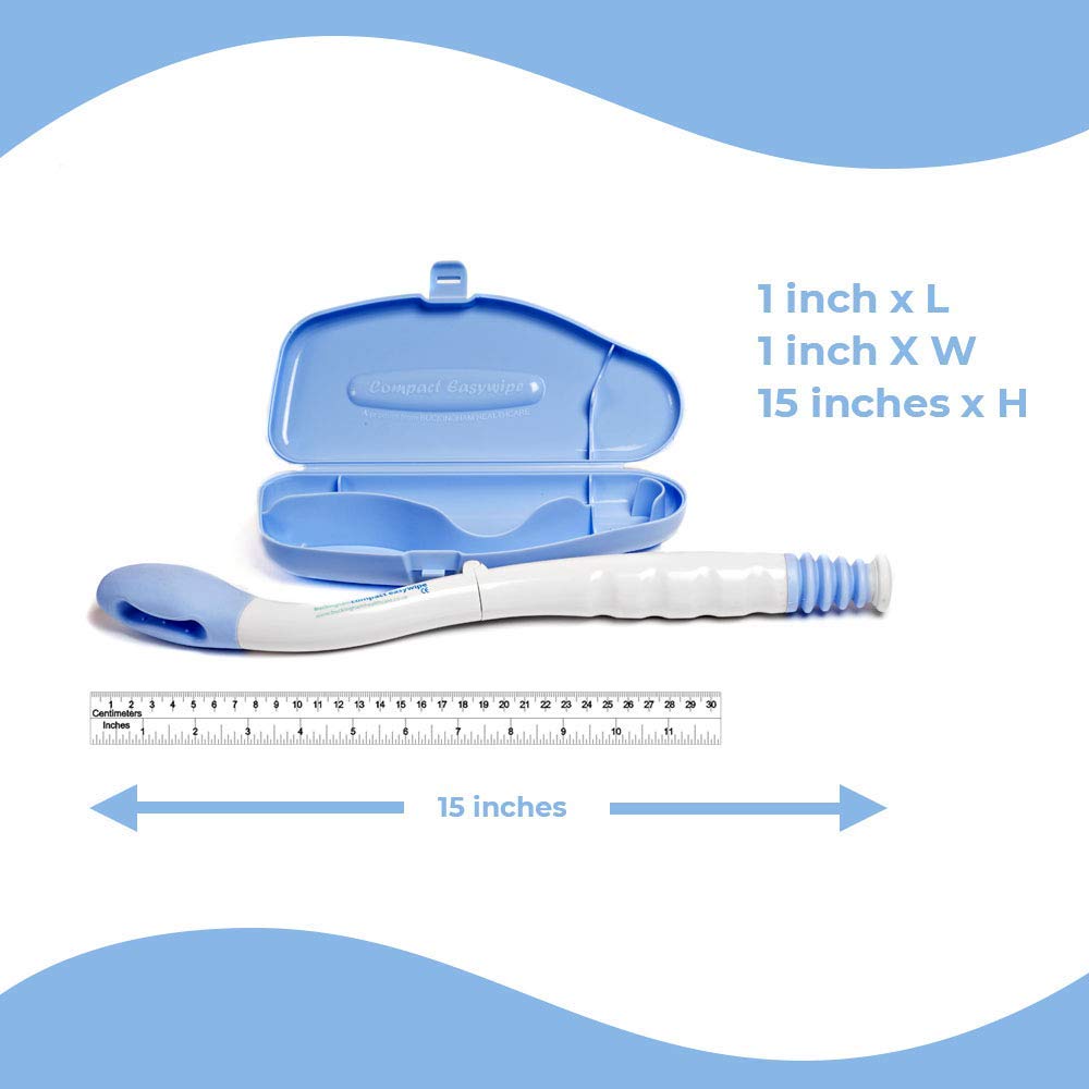 Buckingham Travel Compact Folding Easywipe Toilet Aid: Industrial & Scientific