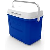 Chest Cooler, 28.0 QT. Cap., 18IN L, Body Color: Blue