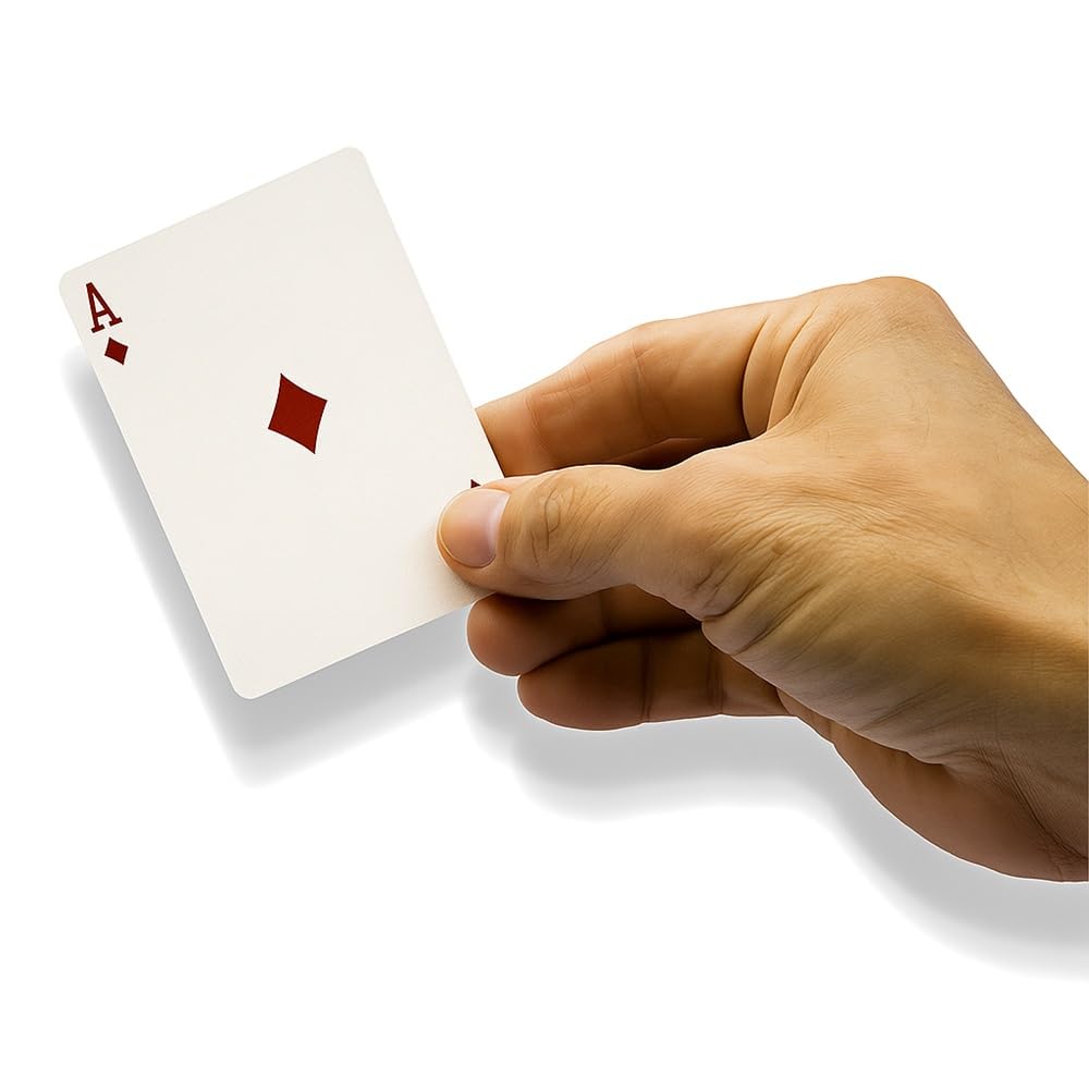 MilesMagic Magician's Deluxe Card Catcher Gimmick Cards Appear Produce from Hand Palm or Catching from Mid Air for Close Up Street Stage Real Magic Trick