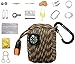 The Friendly Swede Survival Pod - 20 Accessories Emergency Paracord (Army Green Camo)