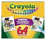 Crayola Brand #52-0064 64CT Crayon/Sharpener