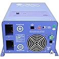 AIMS Power 2000 Watt / 6000 Watt Surge 12V Pure Sine Inverter Charger ETL Certified to UL 458