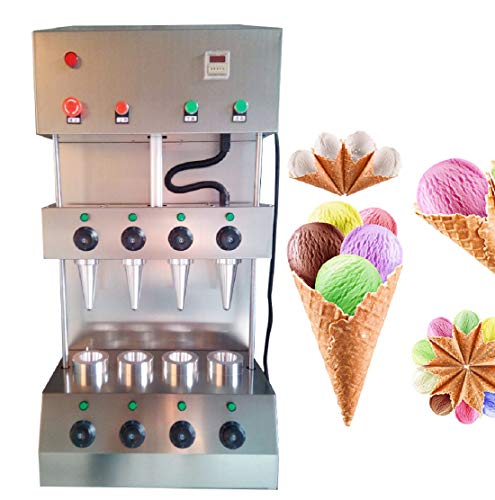 Tinsay Commercial Pizza Cone Forming Making Maker Machine with Rotational Pizza Oven 110V