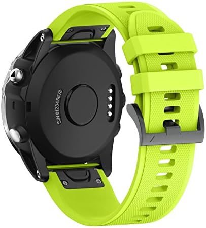 Komise Replacement Silicone Soft Comfy Quick Release Kit Band Strap For Garmin Descent Mk1 GPS Watch