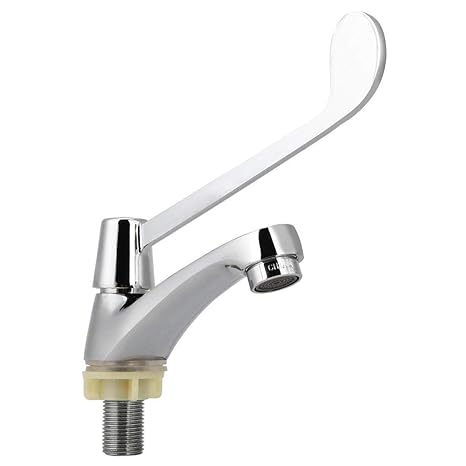 Zyyini Water Faucet G1 2in Long Handle Medicine Single Cold Water