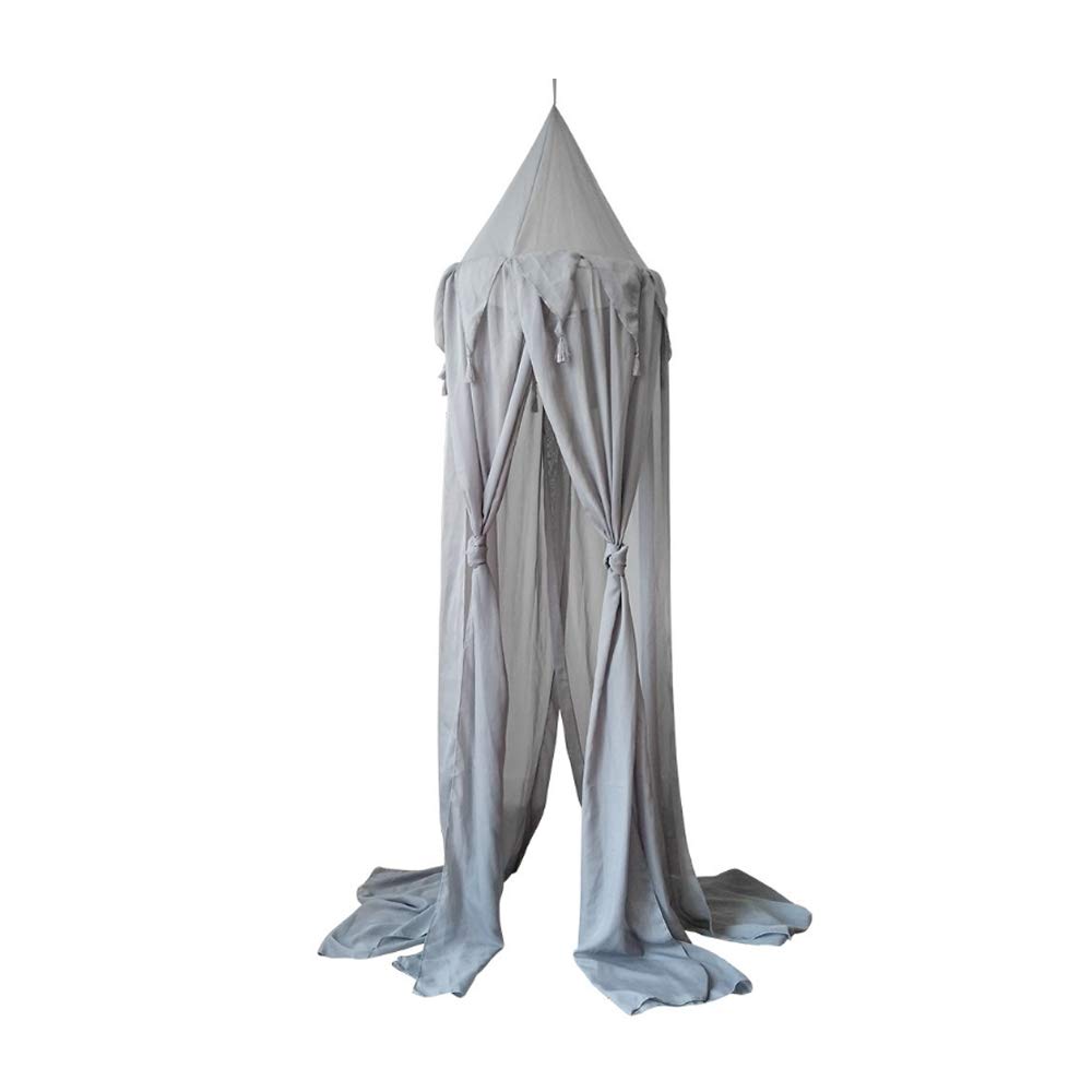 カーテン 子供用 ベビー ベッドカバー Ntosb 寝具 Walmeck グレー ベッド グレー 蚊帳 キャノピー B07msdxk2p デコレーション ラウンドドームテント 蚊帳 第一ネット Www Brti Co Zw