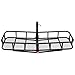Goplus Folding Cargo Hitch Carrier Storage Basket Luggage Rack Hauler for Truck or SUV, 60
