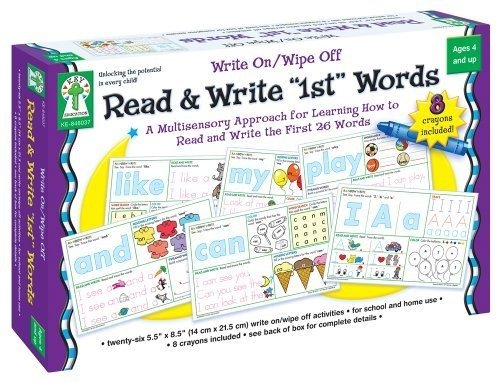 Write On/Wipe Off: Read & Write 1st First Words