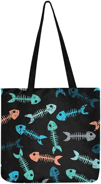 Bolsas de supermercado reutilizables para hombres Arte de mariscos de