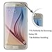 PLESON® SAMSUNG Galaxy S6 Privacy Ballistic Glass Screen Protector - Protect Your Screen From Scratches Drops and Anti-Spy - Maximize Your Resale Value - 99.99% Clarity and Touchscreen Accuracy (SAMSUNG Galaxy S6)