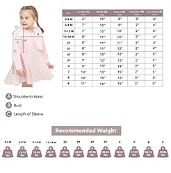 Lilax Baby Girls' Knit Long Sleeve Button Closure