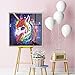 qiaoniuniu 5D Diamond Painting for Kids, Painting by Number Kits, Unicorn Toys, Arts Crafts Supply Set, Rhinestone Mosaic Making for Home Wall Decor Gifts for Christmas Birthday - Pony, Horse