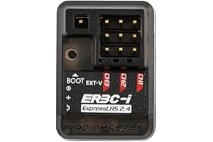 RadioMaster ER3C-I 2.4GHz ELRS PWM Receiver - RadioMaster RC Surface Receiver 2.4GHz ELRS PWM Receiver (HELIDIRECT)