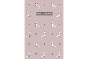 Siberian Husky Notebook Hardcover: Cute Aesthetic Lined Journal for Husky Dog Lovers & Owners