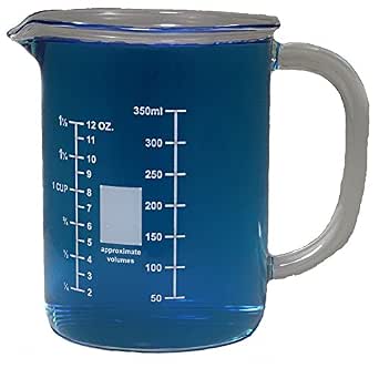 glass beaker mug