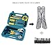 UMITOM Multi-Tool Plier, Folding pliers, Stainless Steel,9 in 1 ultimate emergency survival kit and simple DIY Activities multifunctional tool
