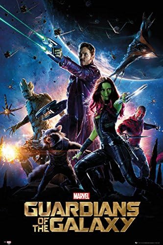 POSTER STOP ONLINE Guardians of The Galaxy - Movie Poster/Print (Regular Style - The Guardians) (Size 24" x 36")