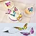 Set of 100 Butterfly Cake & Cupcake Toppers Food Decoration 4 Colour