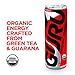 GURU Organic Energy Drink – Delicious-Tasting, Vegan, Non-GMO Natural Energy – Experience All Day Energy Without the Jitters, Rush or Crash – 4 x 8oz/250ml Cans