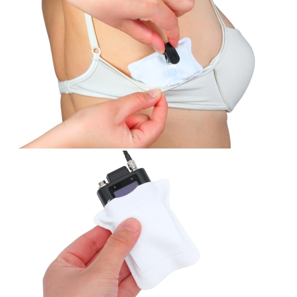 URSA Belt Pouch with Clips - Versatile Rigging for Wireless Transmitters Including RODE Wireless Go/Pro (White, Small)