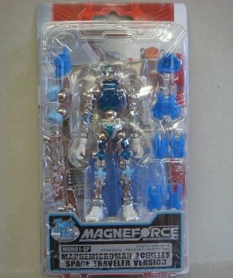 Amazon ミクロマン マグネフォース Mgm01 Sp マグネミクロマンアキレス スペーストラベラーver ロボット 子ども向けフィギュア おもちゃ