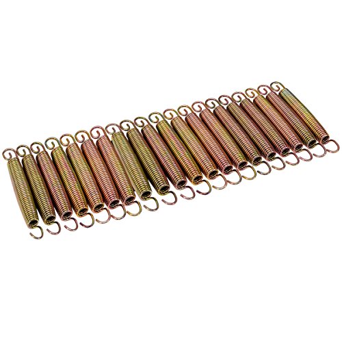 SKEMiDEX 20 PCS 7" Trampoline Springs Heavy-Duty Galvanized Steel Replacement Set Kit This Springs Are Fit For Trampoline. You Can Use It To Assemble Your Trampoline. When Your Trampoline Miss
