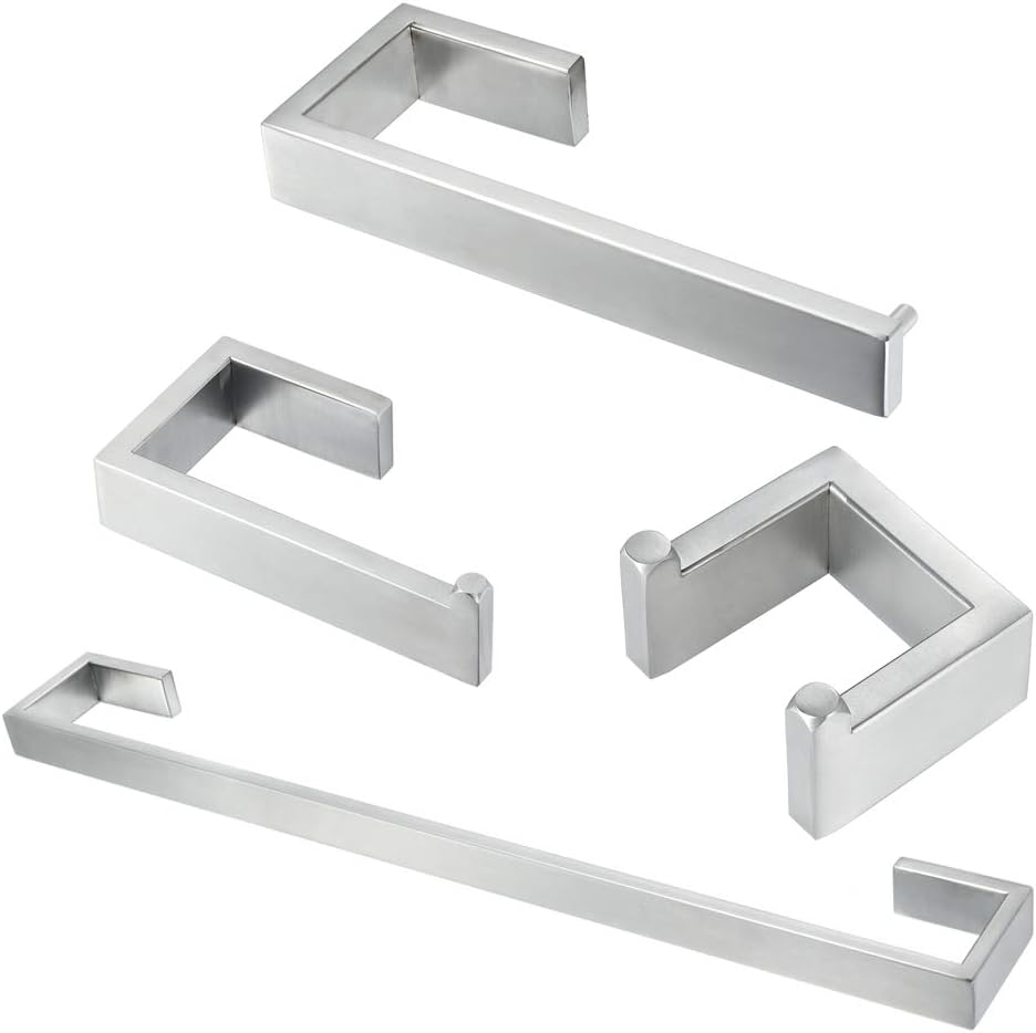 GLYYR Bad Hardware-Set Wand Edelstahl Für Toilette Badaccessoires