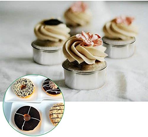 Anpro 12PCS Emporte-Pièces Acier Inoxydable Emporte-pièces Rond Pâtisserie pour Les Biscuits, Les Pâtes à Sucre, Les Gâteaux-12 Tailles Différentes - Cuisine A Vivre Anpro 12PCS Emporte-Pièces Acier Inoxydable Emporte-pièces Rond Pâtisserie pour Les Biscuits, Les Pâtes à Sucre, Les Gâteaux-12 Tailles Différentes