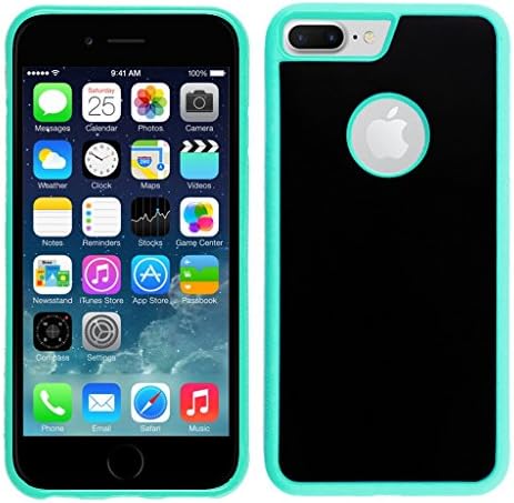 Koala Stick Anywhere Phone Case–For iPhone 7 / 7s –Nano Suction Cups Stick to Flat & Smooth Surfaces to Defy Gravity – Hands-free or Full Body Selfies & Videos–Easy-Clean & Anti-Scratch -Green