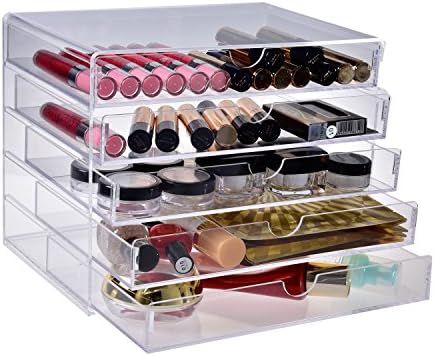 Lafun 5 Tier Comestic Makeup Organizer 5 Drawers Jewelry Box Storage