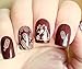 NICOLE DIARY Nail Art Stamp Template Rectangle Cute Cat Design Image Plate L015 12x6cm