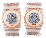Crawlings Owl Kneepads One Size Mulberry