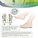 Magnetic Massage Insoles, Healthy and Breathable Foot Acupoint Massage Inserts Magnetic - Suitable for Everyday use Acupressure Shoe Inserts - Promote Blood Circulation - Relieve Fatigue