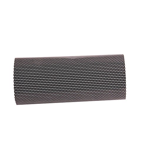 HOHO] One-Way Perforated Vinyl Privacy Window Film Adhesive Glass Wraps Black (48"x40") - Thumbnail 6