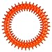 Silicone Spiky Sensory Toy Rings (4-Pack) Tactile Fidget Gadget - Quiet, Fidgeting and ADHD Support - Colorful, Stimulating Massage - Toddler, Youth Friendly Sensory Motor Aid