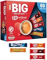 Nestlé KitKat and Friends Big Biscuit Box 69 Bars 1.357kg KitKat Blue Riband view 3